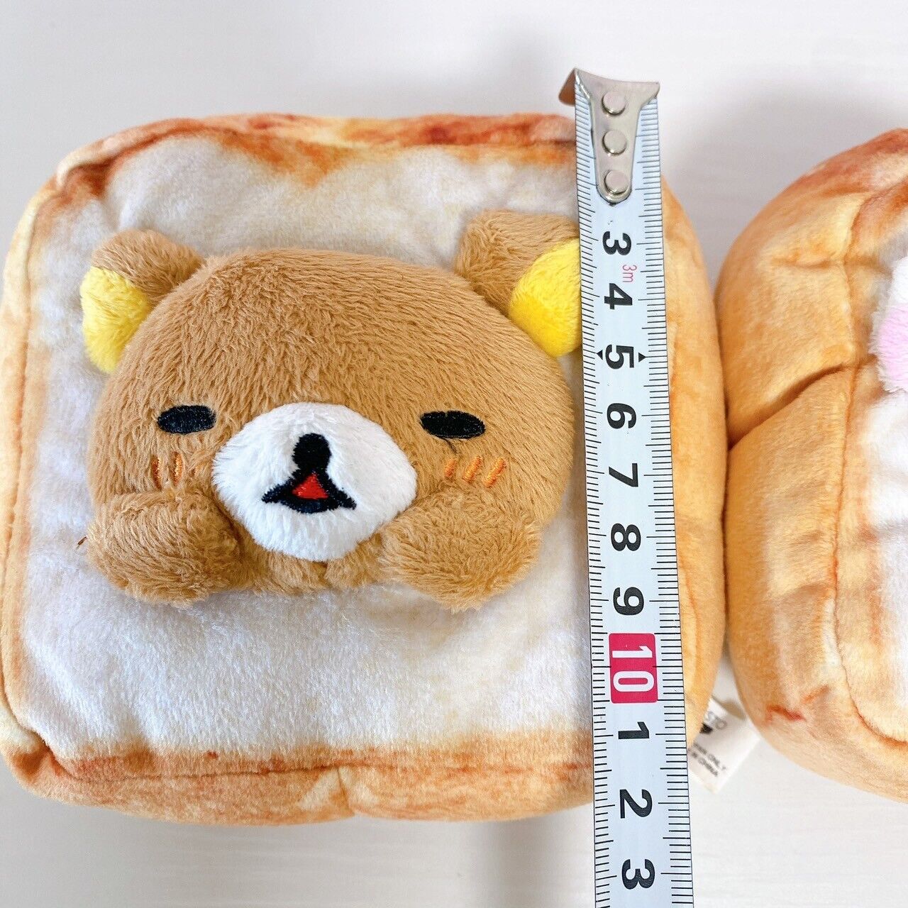 San-x Rilakkuma Korilakkuma Plush Set 2 Soft Stuffed Toy Doll Plain Bread Bear