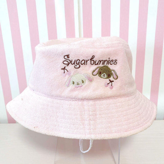 Sanrio Sugar Bunnies Hat Clothing Accessory Pile Pink Shirousa Kurousa Cherry