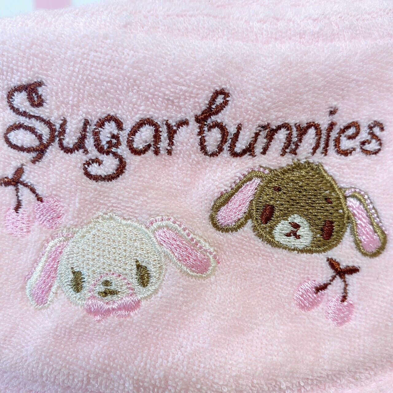 Sanrio Sugar Bunnies Hat Clothing Accessory Pile Pink Shirousa Kurousa Cherry