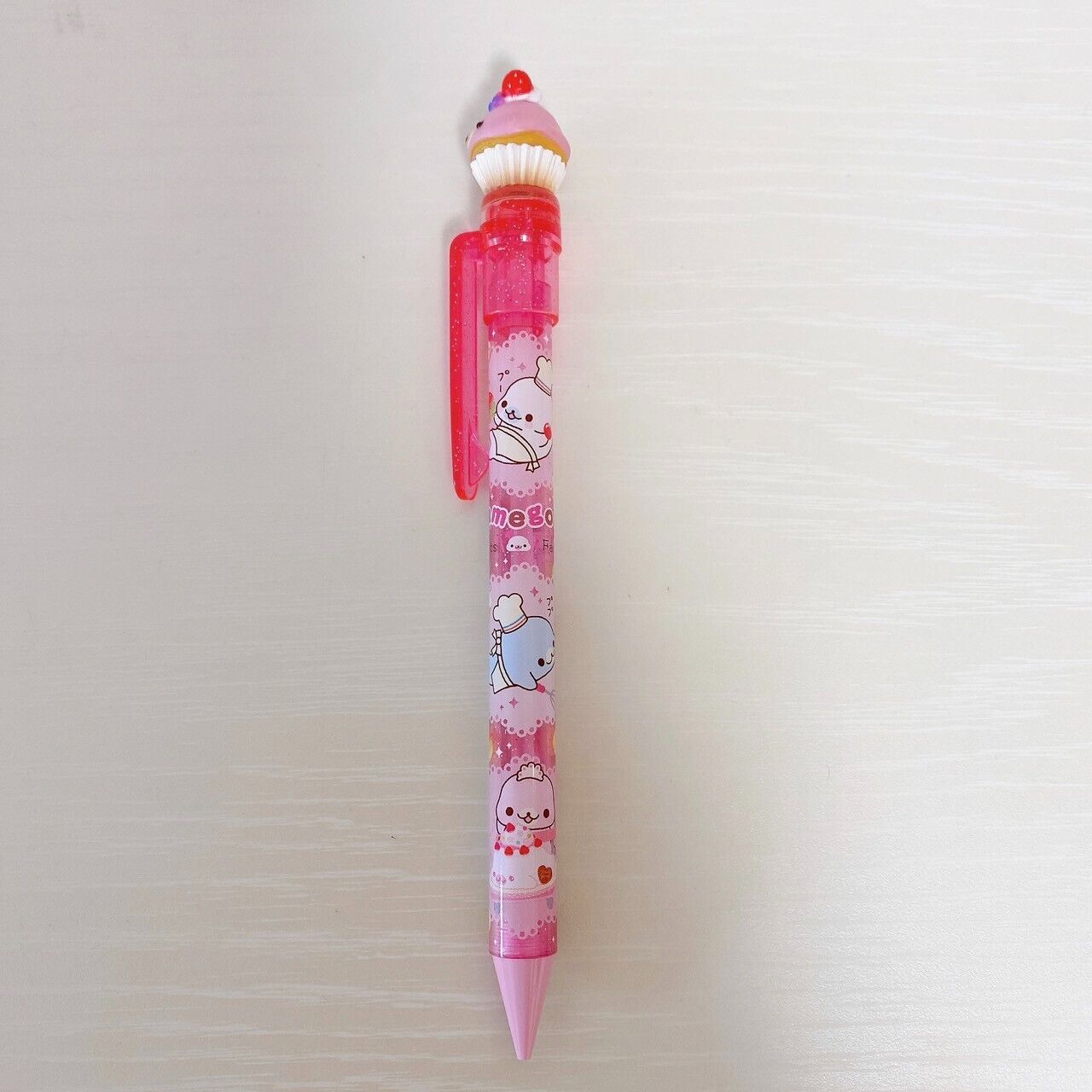 San-X Baby Mamegoma Mechanical Pencil Stationery Pink Sea Animals Cake Kawaii