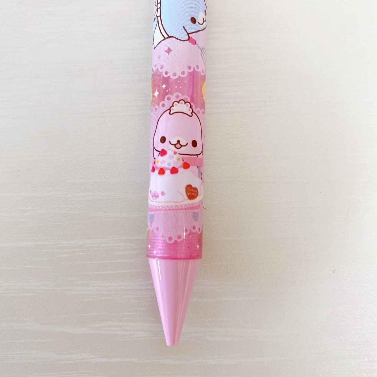 San-X Baby Mamegoma Mechanical Pencil Stationery Pink Sea Animals Cake Kawaii