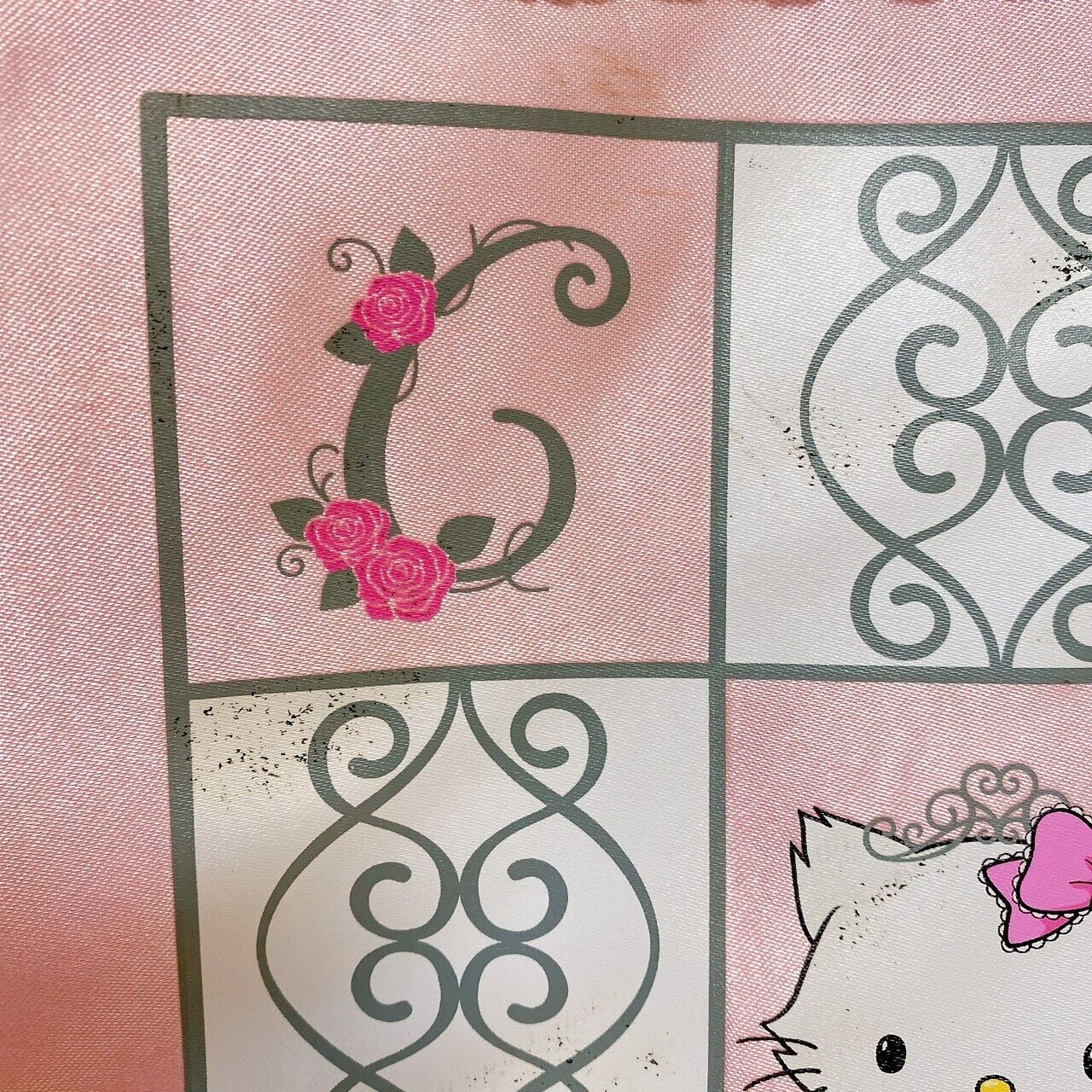 Sanrio Charmmy Charmy Kitty Tote Bag Handbag Lesson Pink Lace Frill Rose Cat