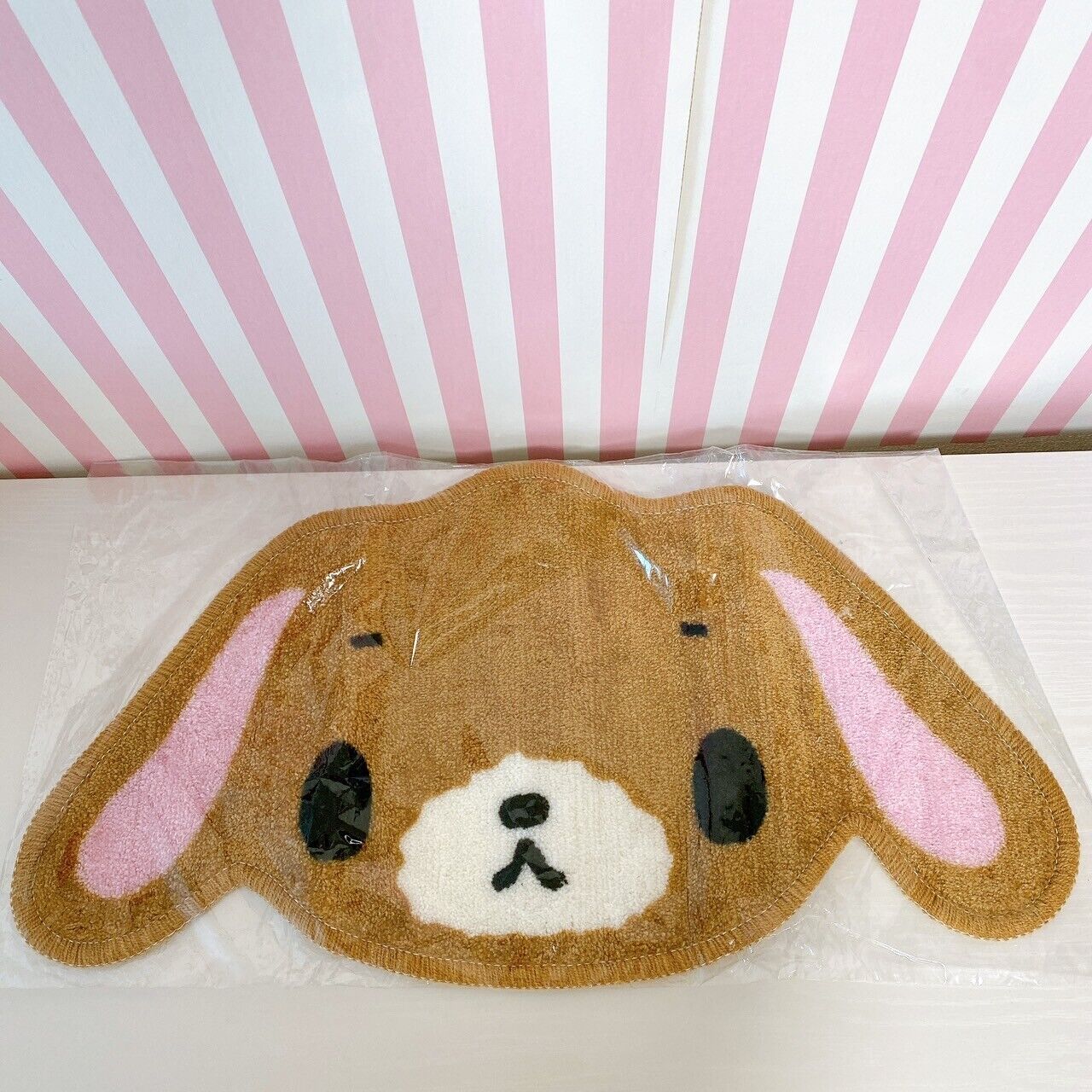 Sanrio Sugar Bunnies Multi Mat Room Toilet Pet Kurousa Brown Face Rabbit Rare