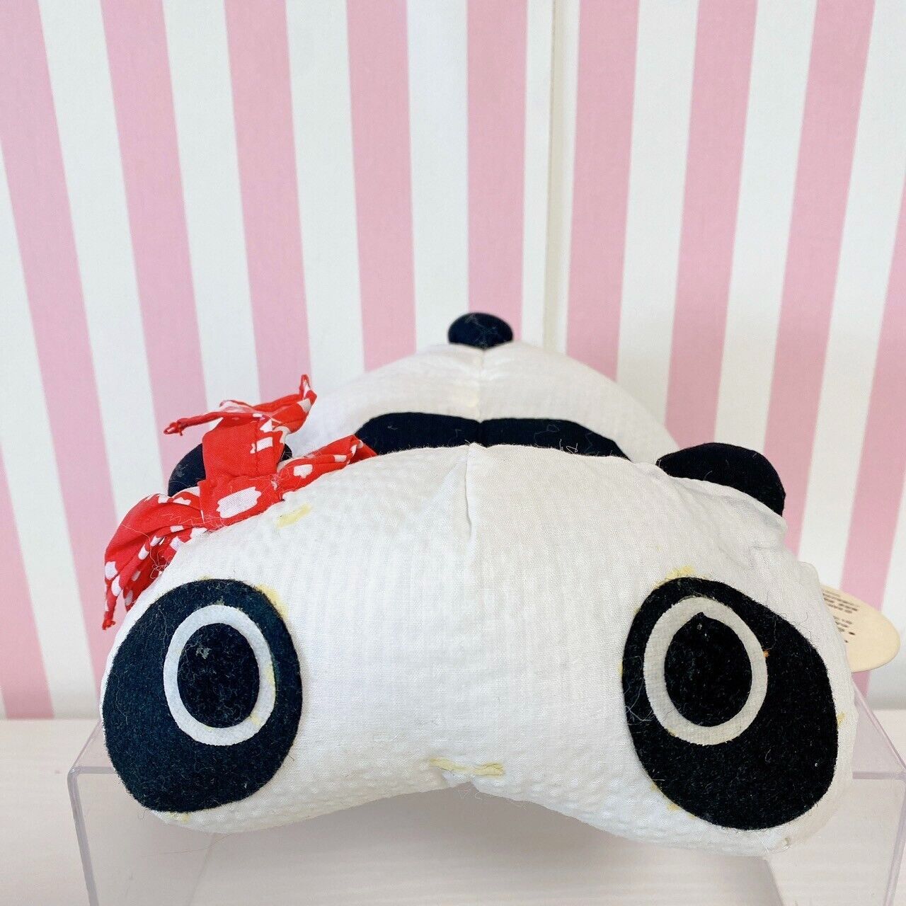 Tarepanda Plush Soft Stuffed Toy Doll Fluffy Panda Festival White Black Kawaii