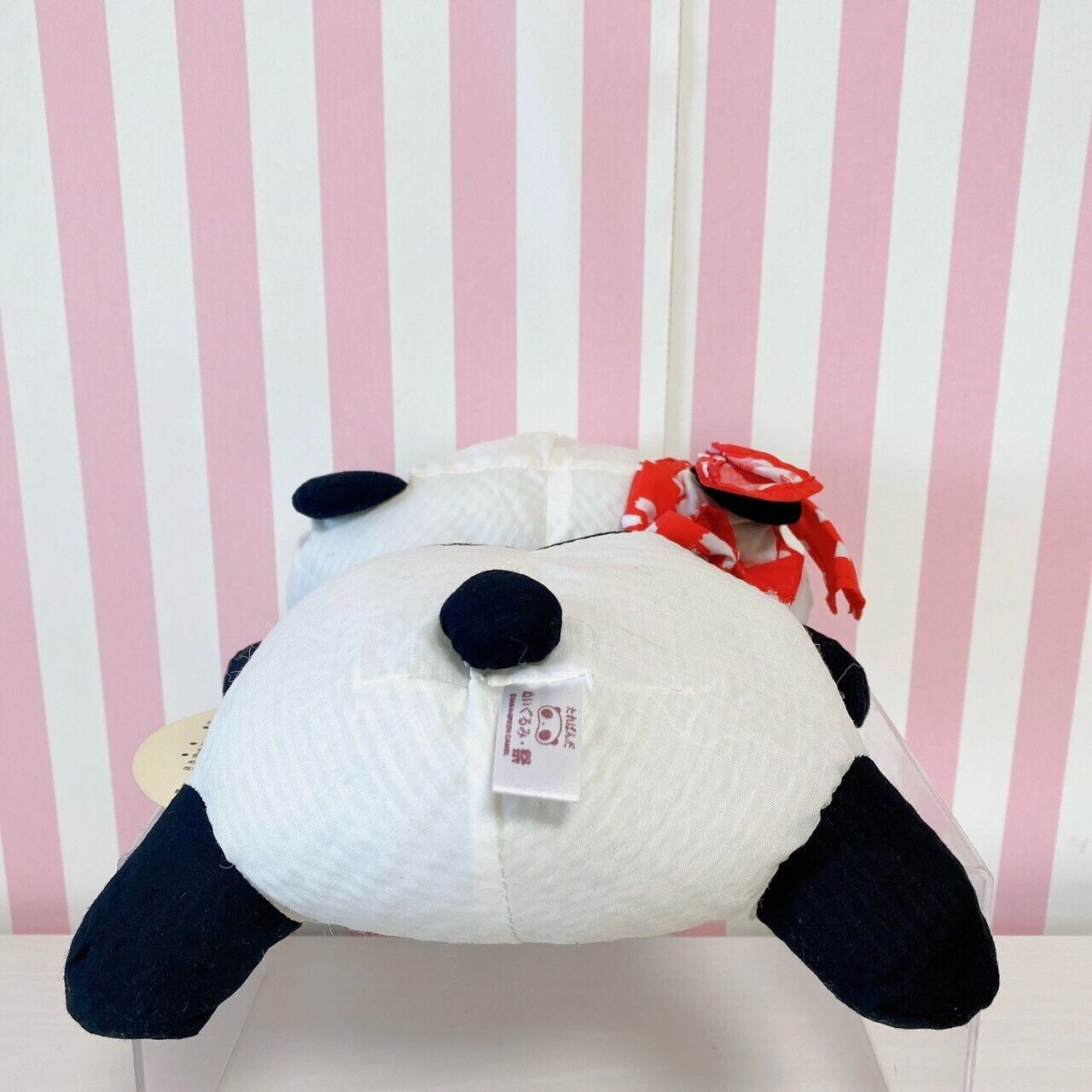 Tarepanda Plush Soft Stuffed Toy Doll Fluffy Panda Festival White Black Kawaii