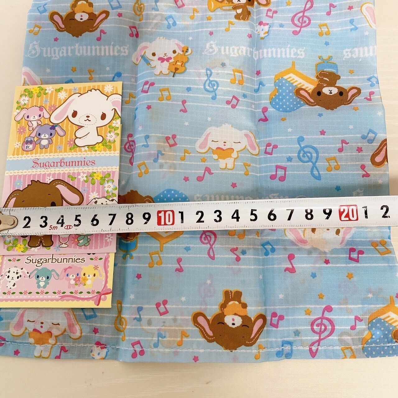 Sanrio Sugar Bunnies Eco Shopping Bag Hanausa Mascot Little Envelope Pen Set