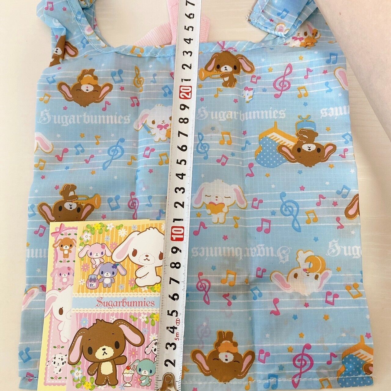 Sanrio Sugar Bunnies Eco Shopping Bag Hanausa Mascot Little Envelope Pen Set