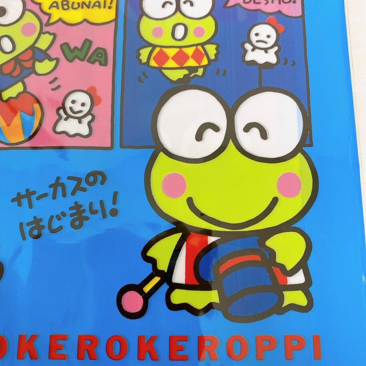 Sanrio Kerokero Keroppi Letter Book Cover Set 3 Paper Envelope Sticker Frog Rare