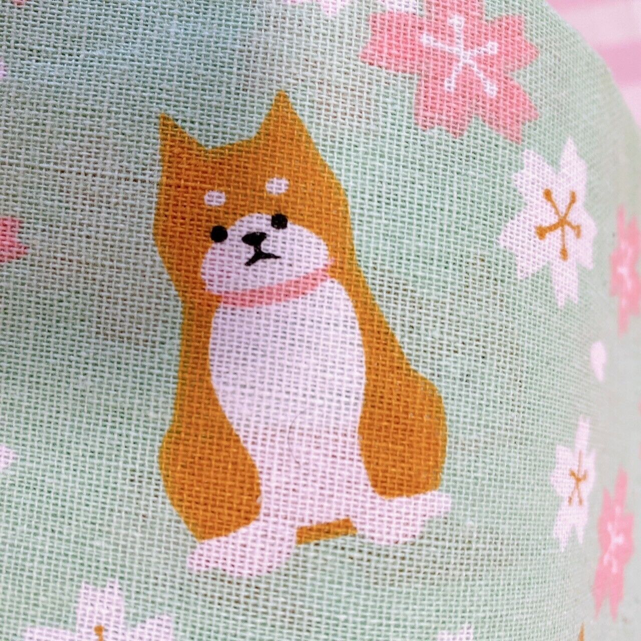 Amuse Shiba Inu Tenugui Towel 3 Set Sakura Cherry Blossoms Kawaii Character Rare