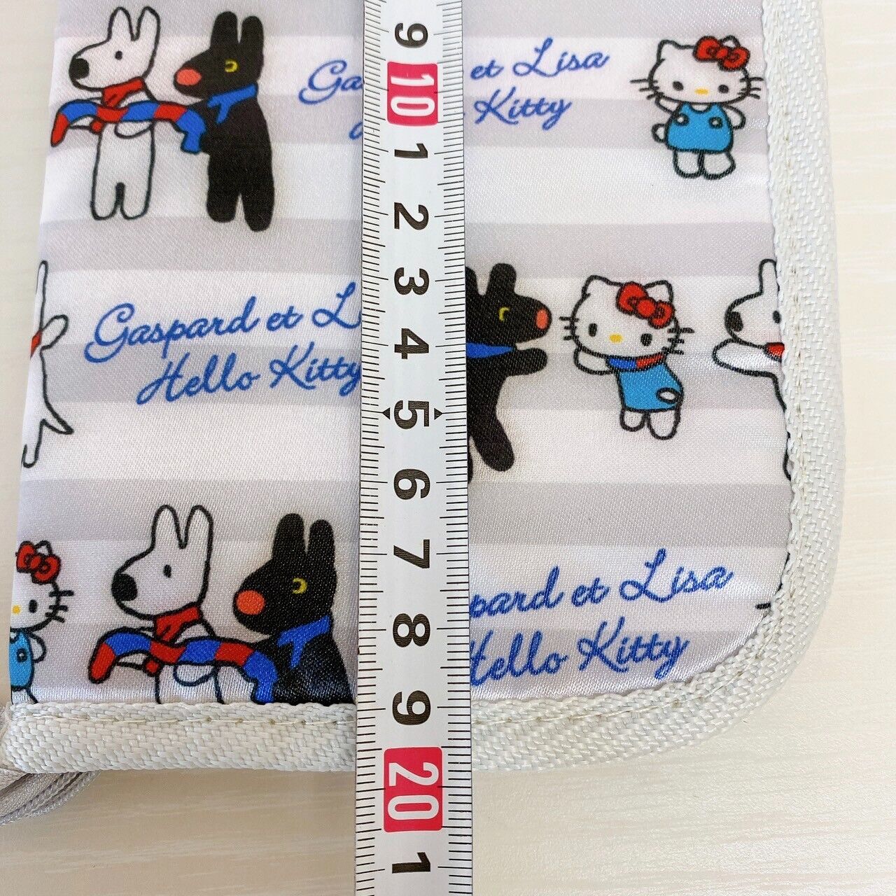 Sanrio Hello Kitty x Gaspard and Lisa Hand Towel Malti Case Set Kawaii Rare