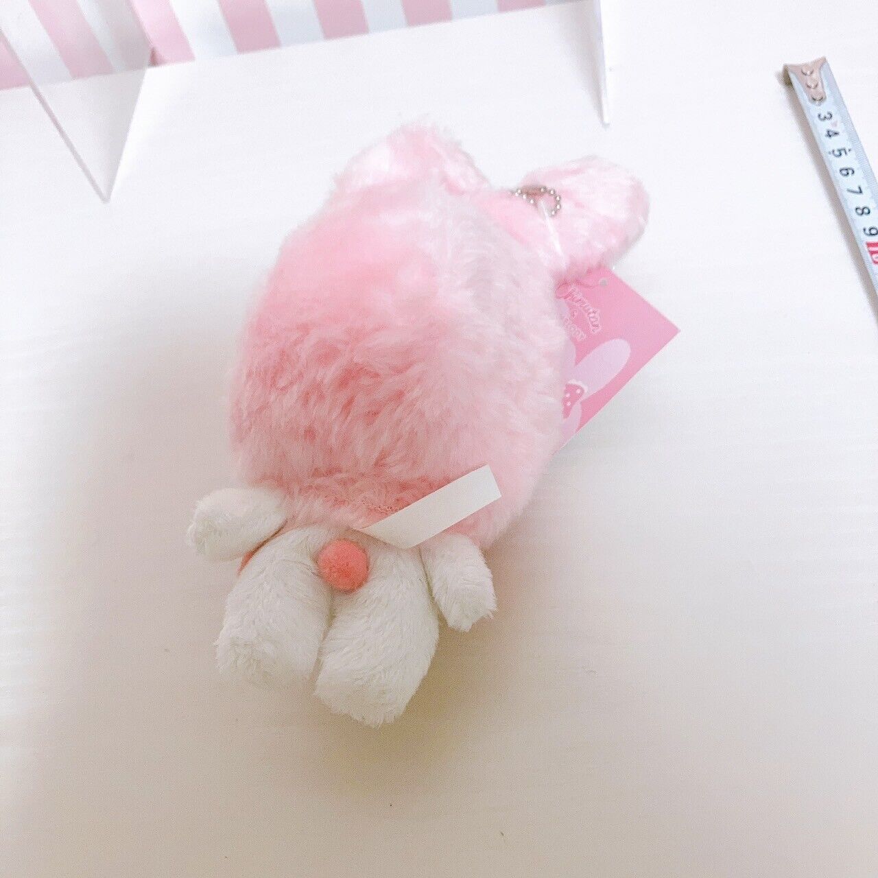 Sanrio My Melody Chimtan Collaboration Mascot Rabbit Pink Ribbon Dot Kawaii Rare