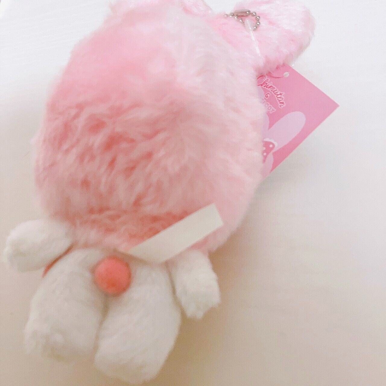 Sanrio My Melody Chimtan Collaboration Mascot Rabbit Pink Ribbon Dot Kawaii Rare