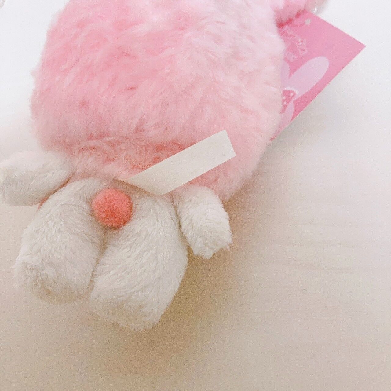 Sanrio My Melody Chimtan Collaboration Mascot Rabbit Pink Ribbon Dot Kawaii Rare