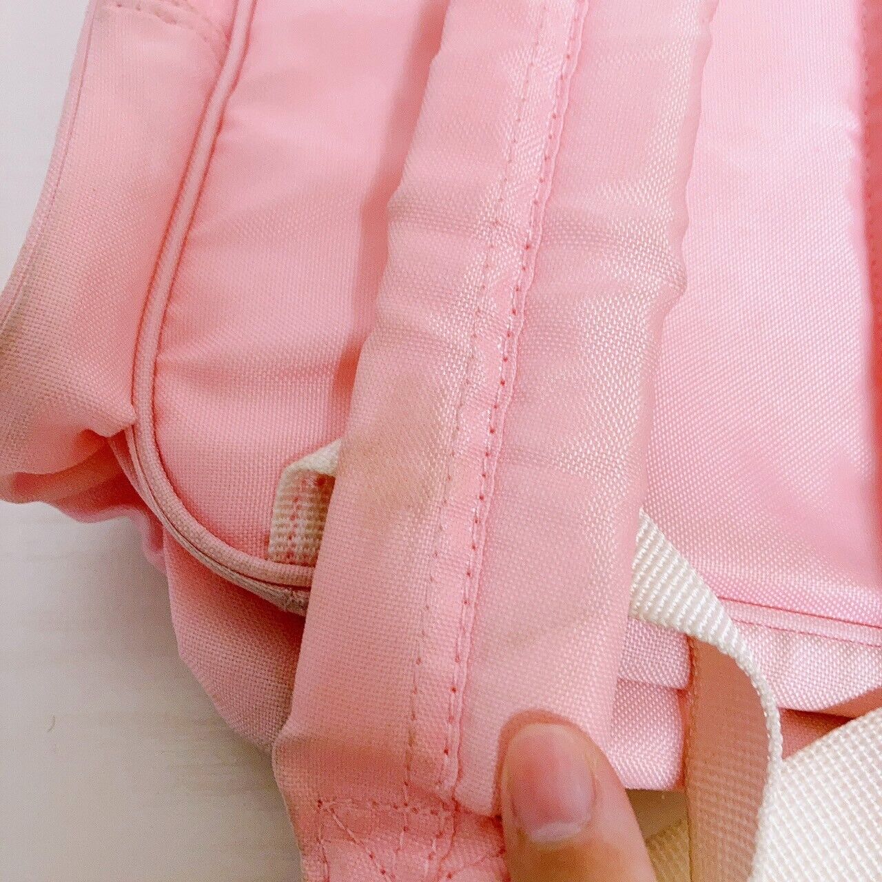 Sanrio Usahana Backpack Rucksack School Bag Pink Plaid Rabbit Heart Kawaii Rare