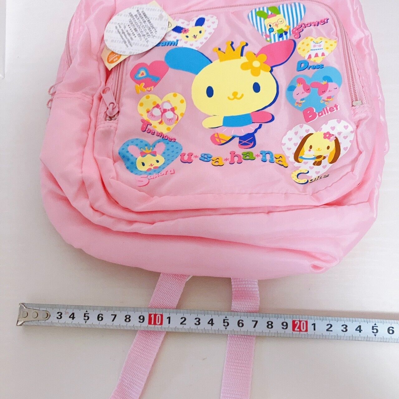 Sanrio Usahana Backpack Rucksack School Bag Pink Heart Rabbit Kawaii Cute Rare