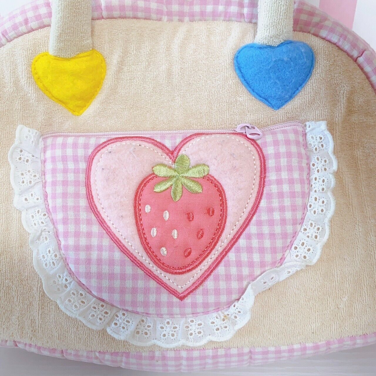 Mother Garden Play House Set Strawberry Bag Phone Cosmetic Wallet Coin Candy