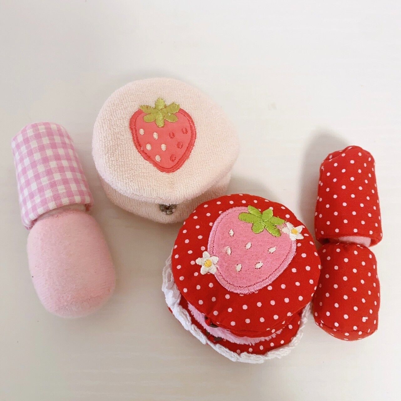 Mother Garden Play House Set Strawberry Bag Phone Cosmetic Wallet Coin Candy