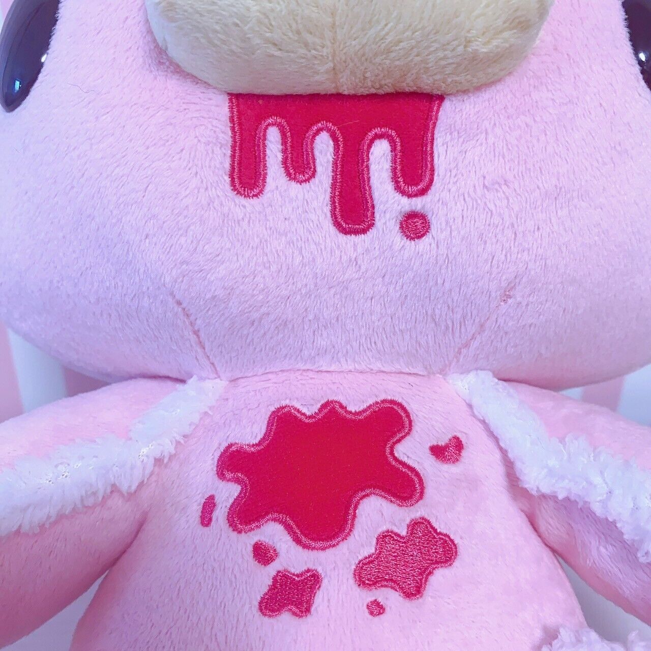 Gloomy Bear Bloody Brown Pink Set 2 Plush Chax GP Sitting Folklore Fluffy Toy