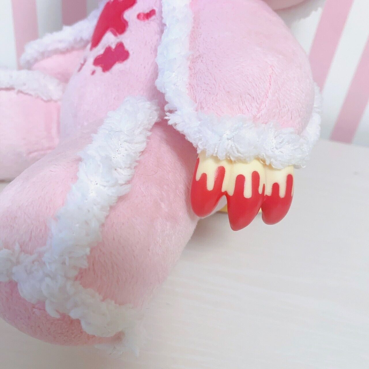 Gloomy Bear Bloody Brown Pink Set 2 Plush Chax GP Sitting Folklore Fluffy Toy