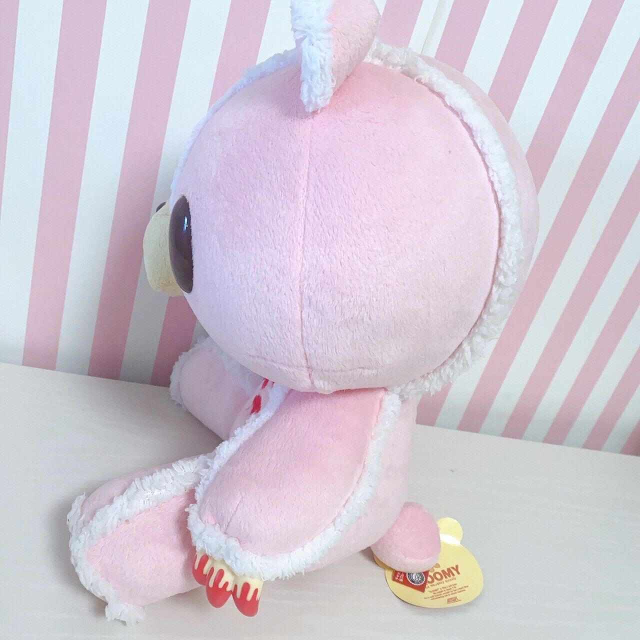 Gloomy Bear Bloody Brown Pink Set 2 Plush Chax GP Sitting Folklore Fluffy Toy