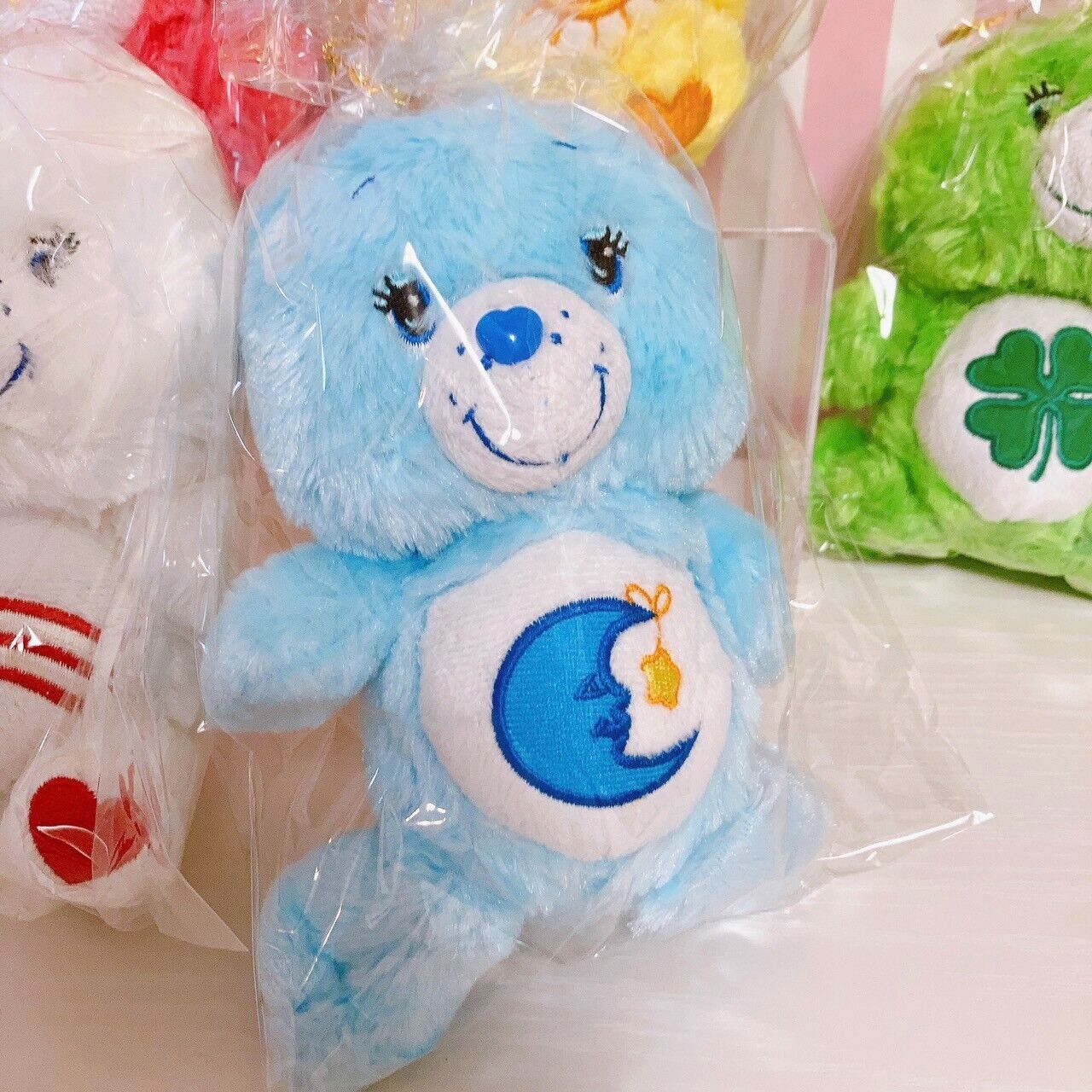 Care Bears Plush Stuffed Soft Toy Plush Doll Red Blue Yellow Green White 6 Set