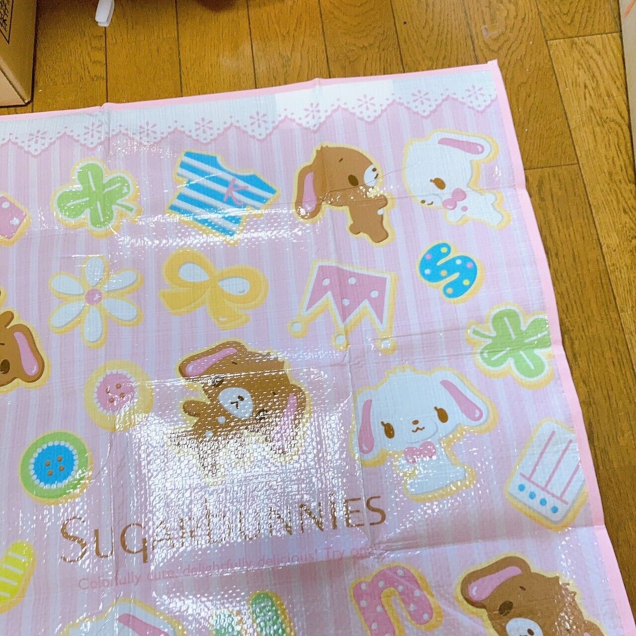 Sanrio Sugar Bunnies Leisure Sheet For 2 3 People Pink Kawaii Character Rare