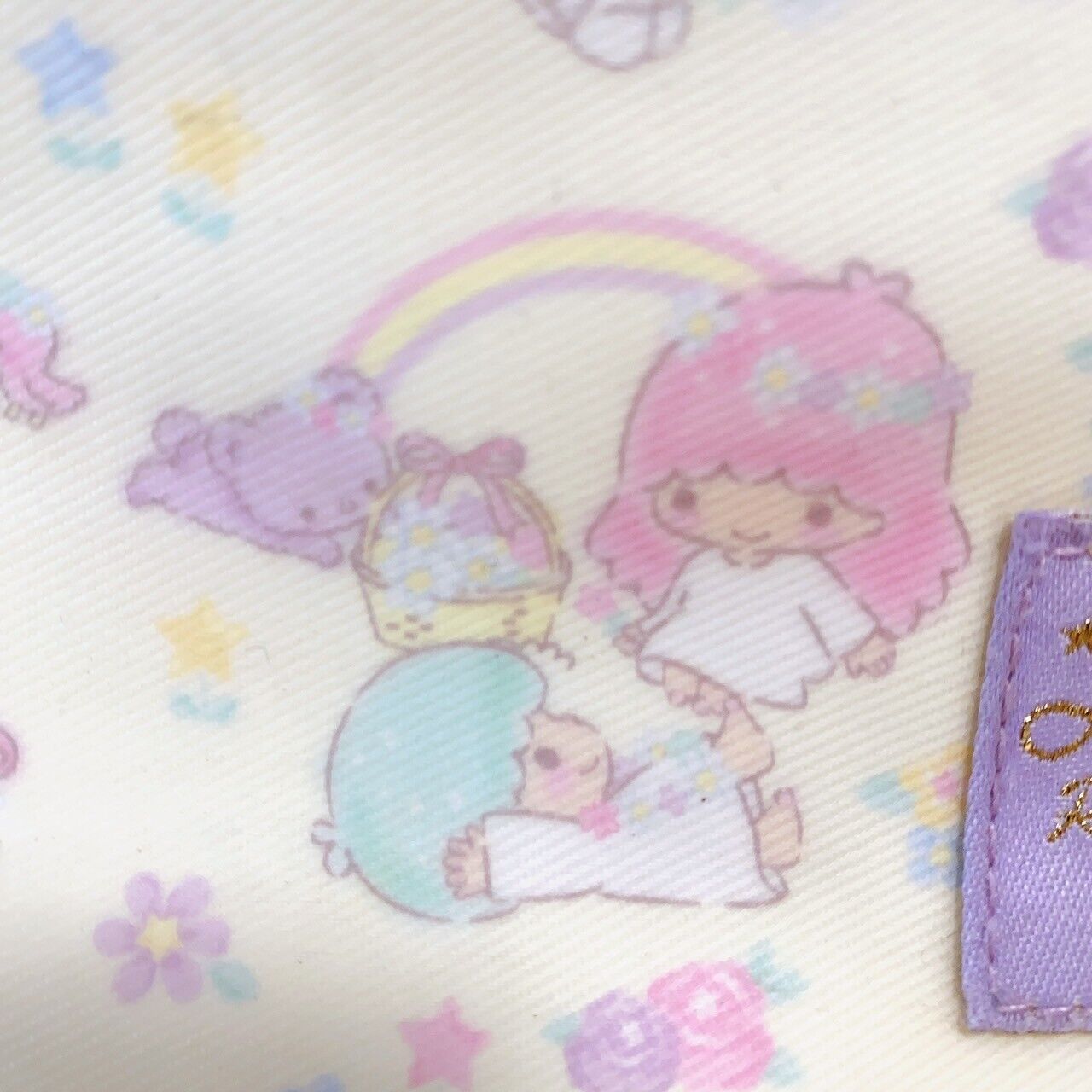 Sanrio Little Twin Stars Shoulder Bag Kiki Lala Kindergarten Ribbon Pastel Color