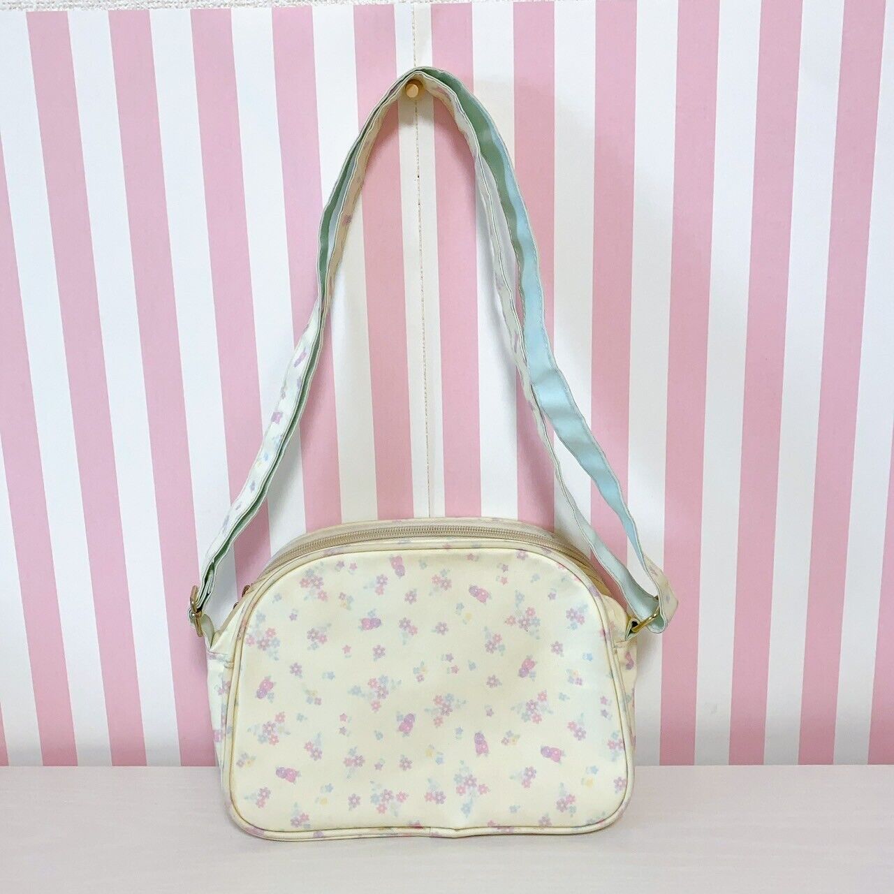 Sanrio Little Twin Stars Shoulder Bag Kiki Lala Kindergarten Ribbon Pastel Color