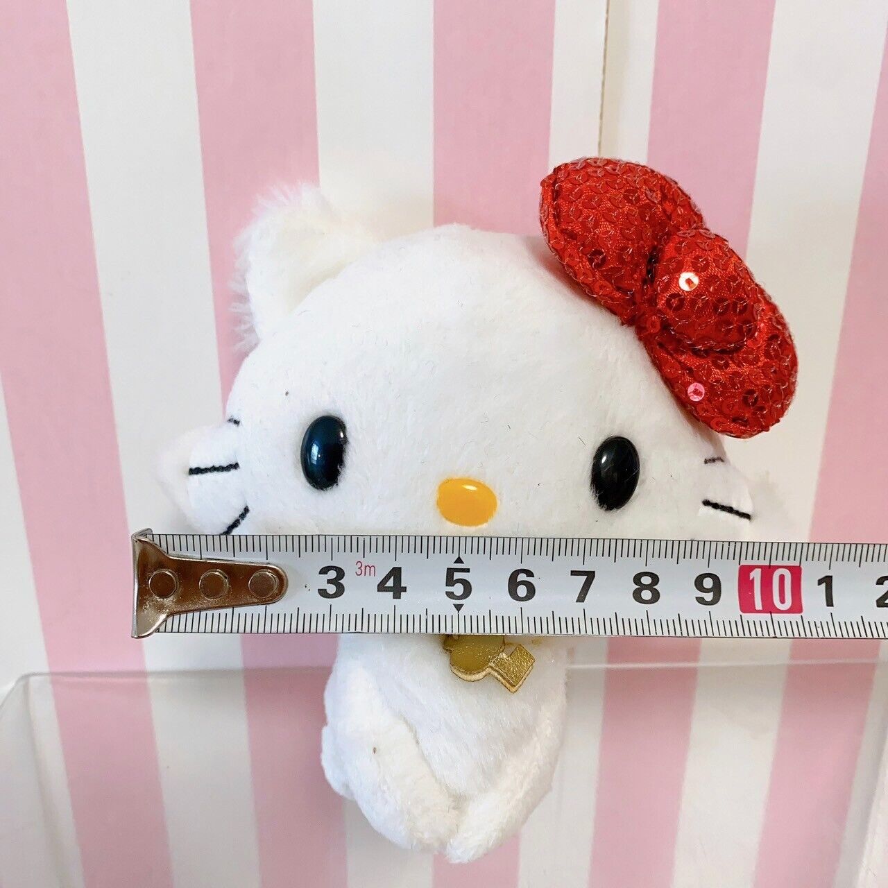 Sanrio Charmmy Charmy Hello Kitty Headband Plush Set 2 White Red Hair Accessory