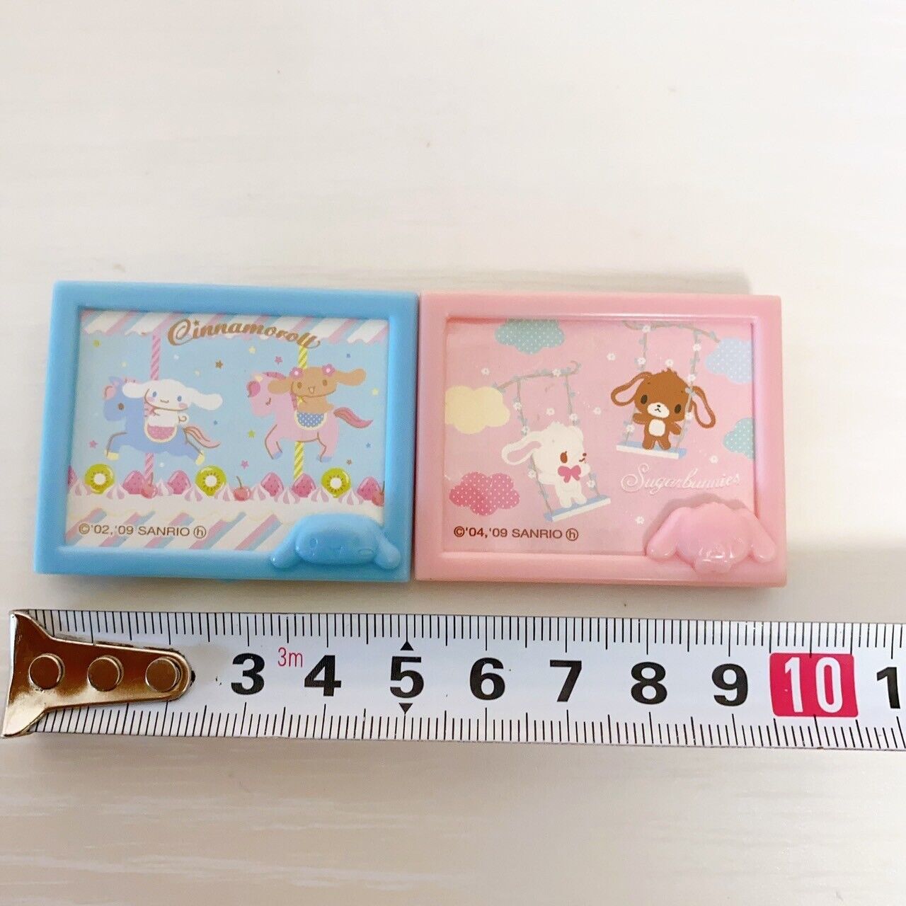 Sanrio Sugar Bunnies Cinnamoroll Photo Frame Mini Pink Stand Character Rare