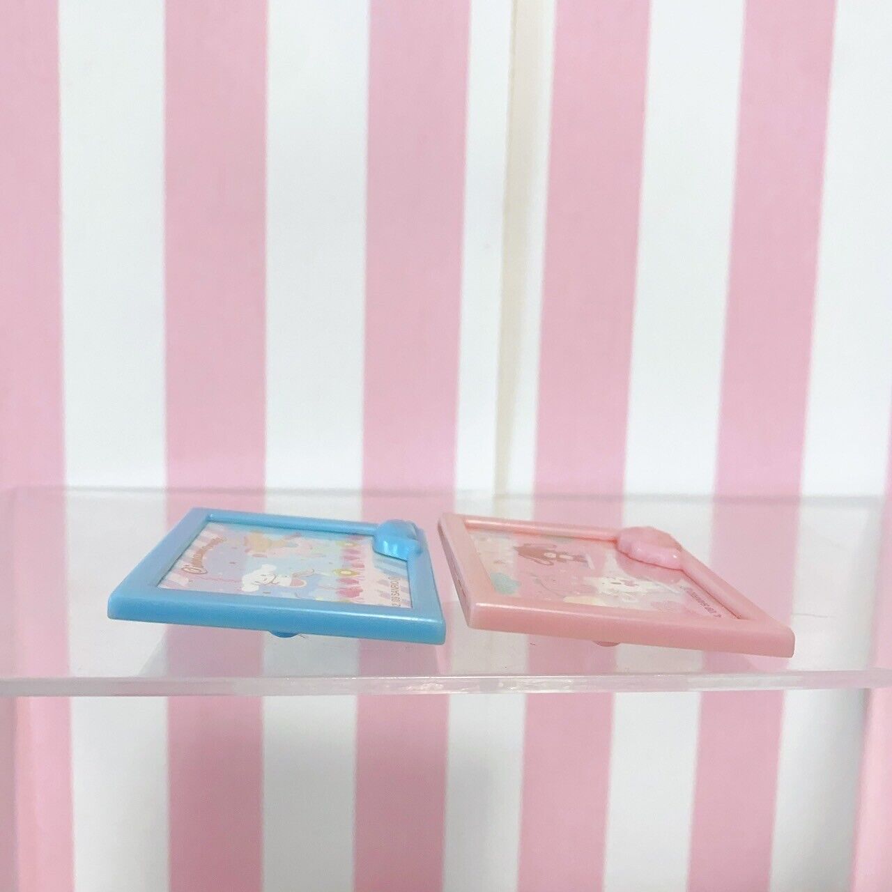 Sanrio Sugar Bunnies Cinnamoroll Photo Frame Mini Pink Stand Character Rare