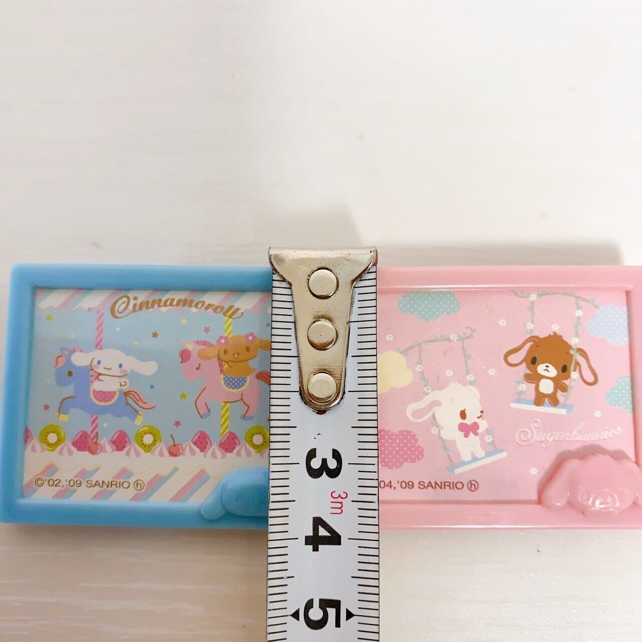 Sanrio Sugar Bunnies Cinnamoroll Photo Frame Mini Pink Stand Character Rare