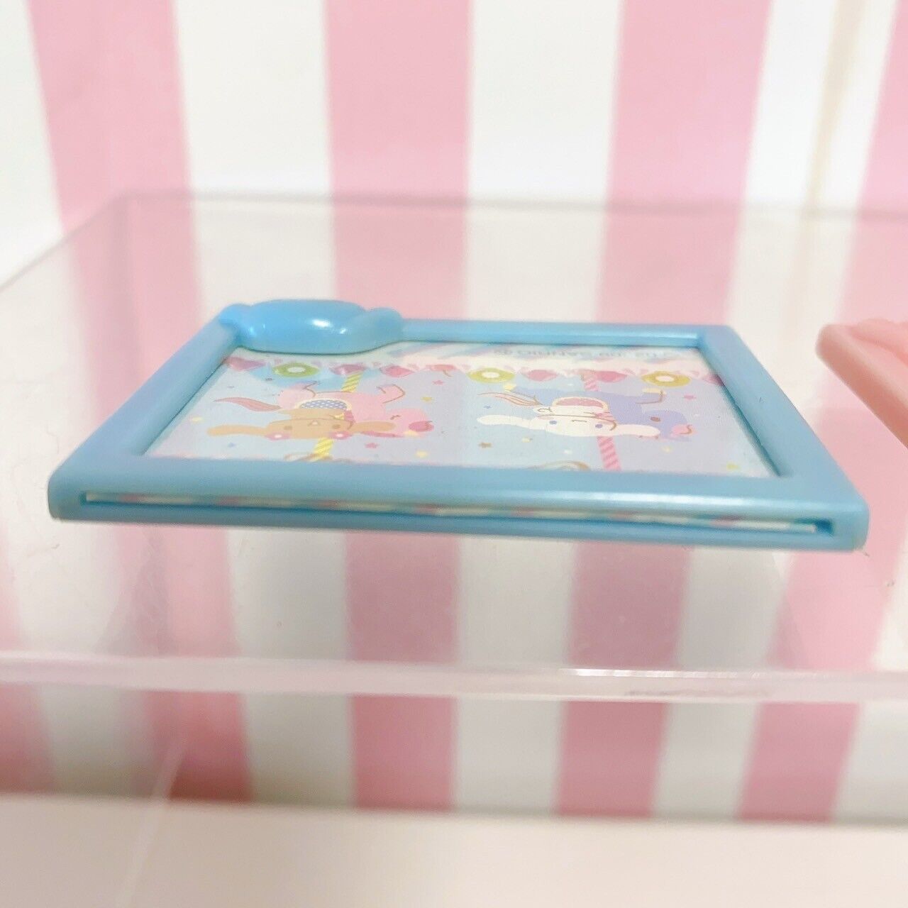 Sanrio Sugar Bunnies Cinnamoroll Photo Frame Mini Pink Stand Character Rare