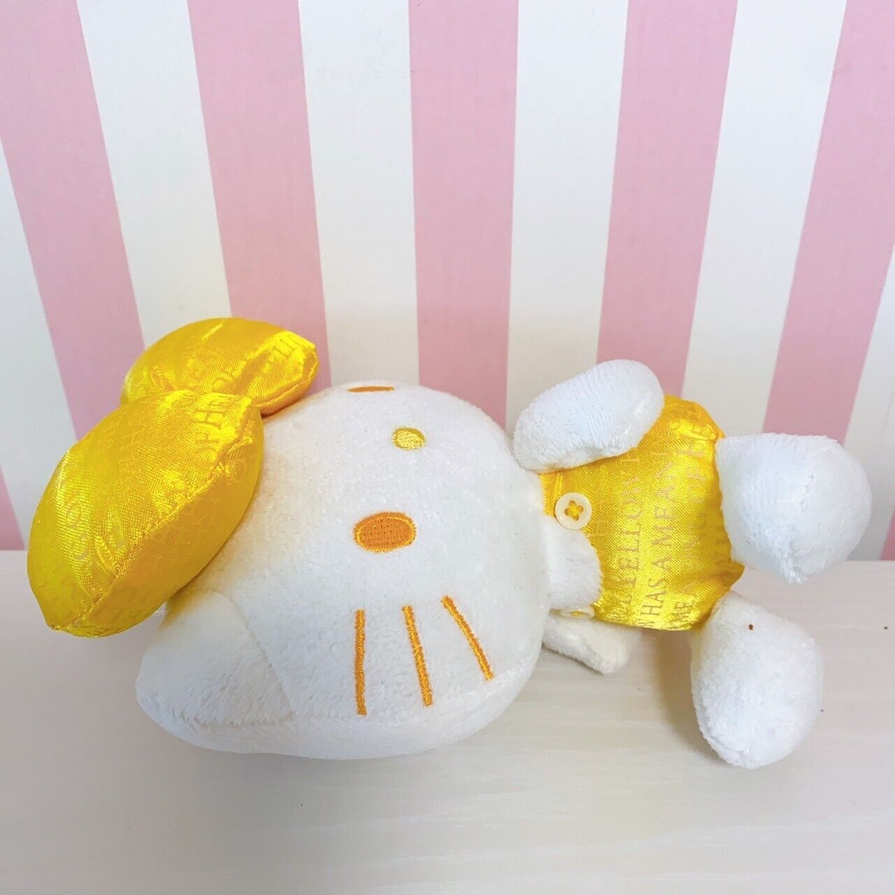 Sanrio Hello Kitty Stuffed Plush Doll Soft Toy Set Puppet Yellow Cat Red Kawaii