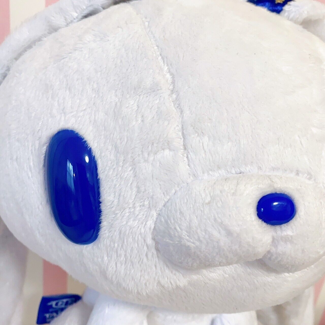 Taito Hanyou Usagi All Purpose Rabbi Plush Starry White Soft Stuffed Toy CGP 516