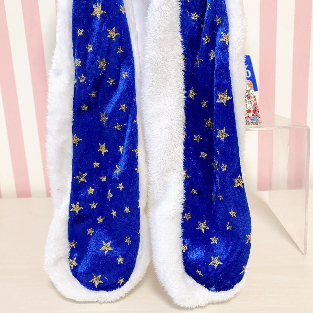 Taito Hanyou Usagi All Purpose Rabbi Plush Starry White Soft Stuffed Toy CGP 516