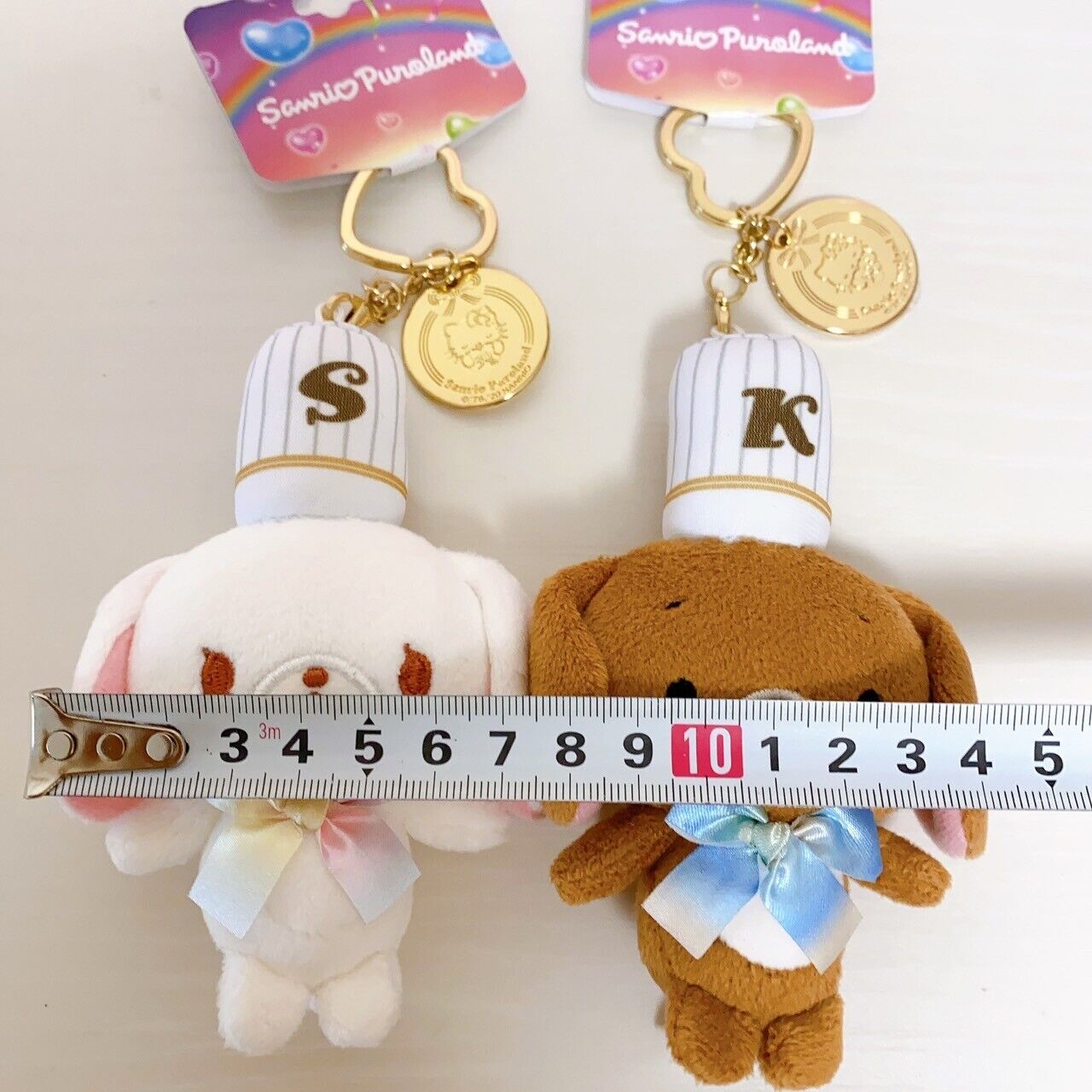 Sanrio Sugarbunnies Bunnies Mascot Set 2 Plush Shirousa Kurousa Puroland Kawaii