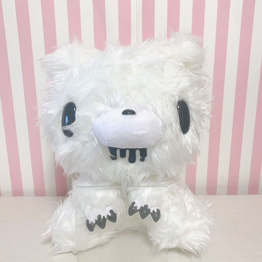 Taito Gloomy Bear Bloody Plush Soft Stuffed Toy Mono White Fluffy Doll CGP 580