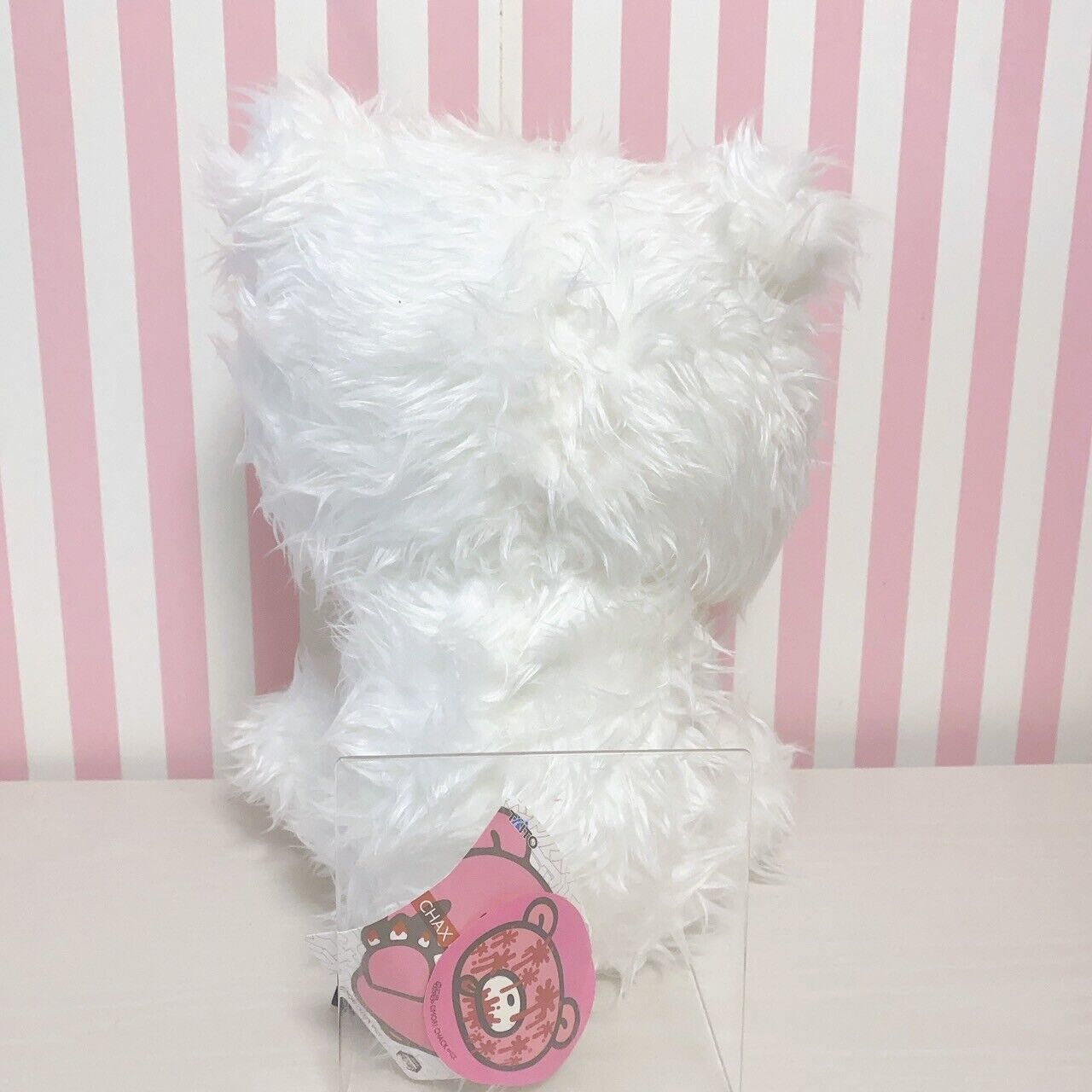 Taito Gloomy Bear Bloody Plush Soft Stuffed Toy Mono White Fluffy Doll CGP 580