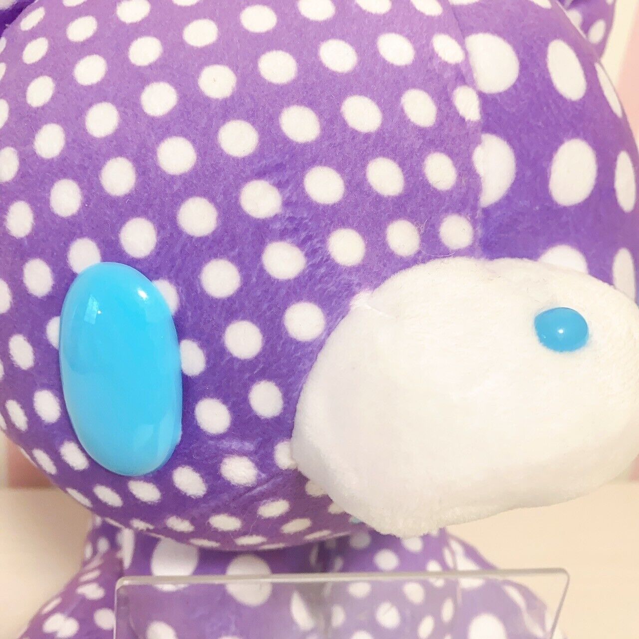 Gloomy Bear Bloody Plush Soft Stuffed Toy Purple Dot White Taito CGP 556 20th