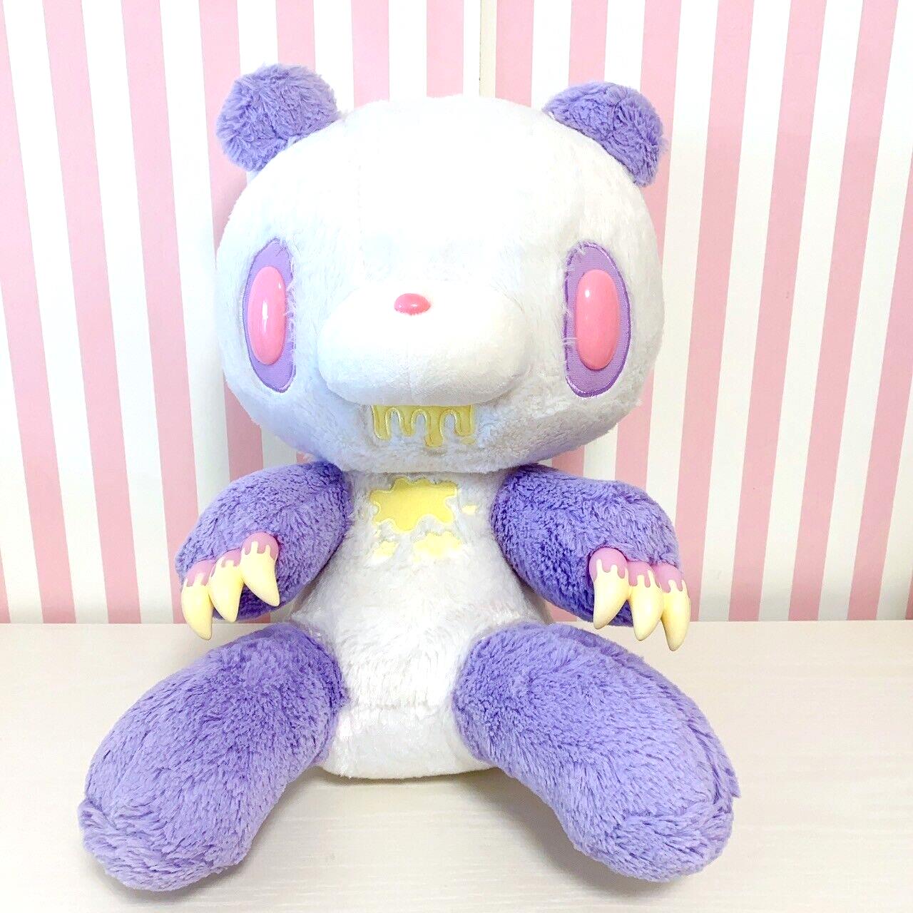 TAiTo Gloomy Bear Bloody Horror Tone Purple Plush Soft Toy Sherbet Rare CGP-332