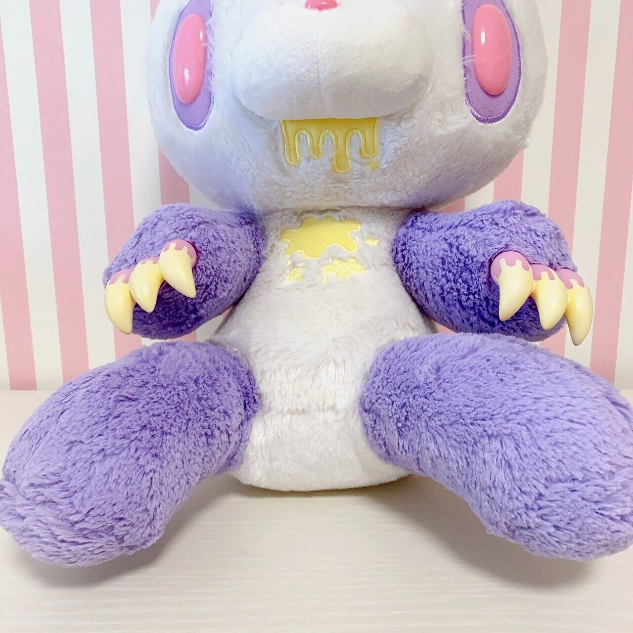 TAiTo Gloomy Bear Bloody Horror Tone Purple Plush Soft Toy Sherbet Rare CGP-332