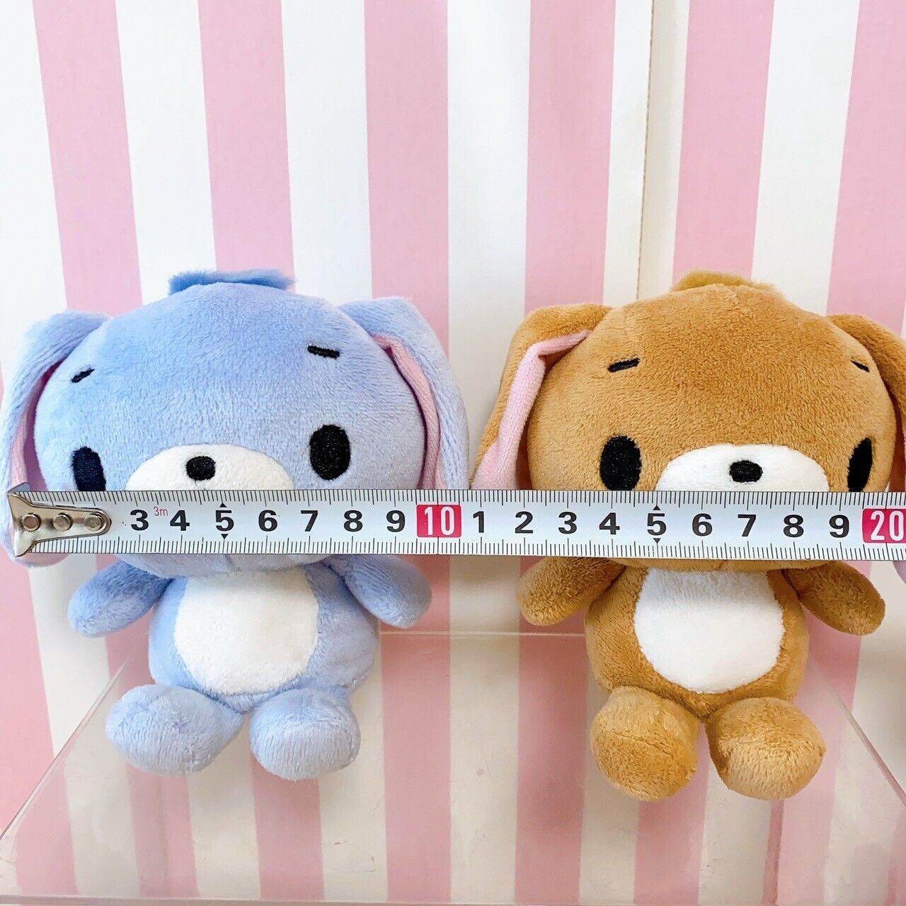 Sanrio Sugar Bunnies Plush Set 4 Kurousa Aousa Latteusa Komugiusa Soft Toy Rare