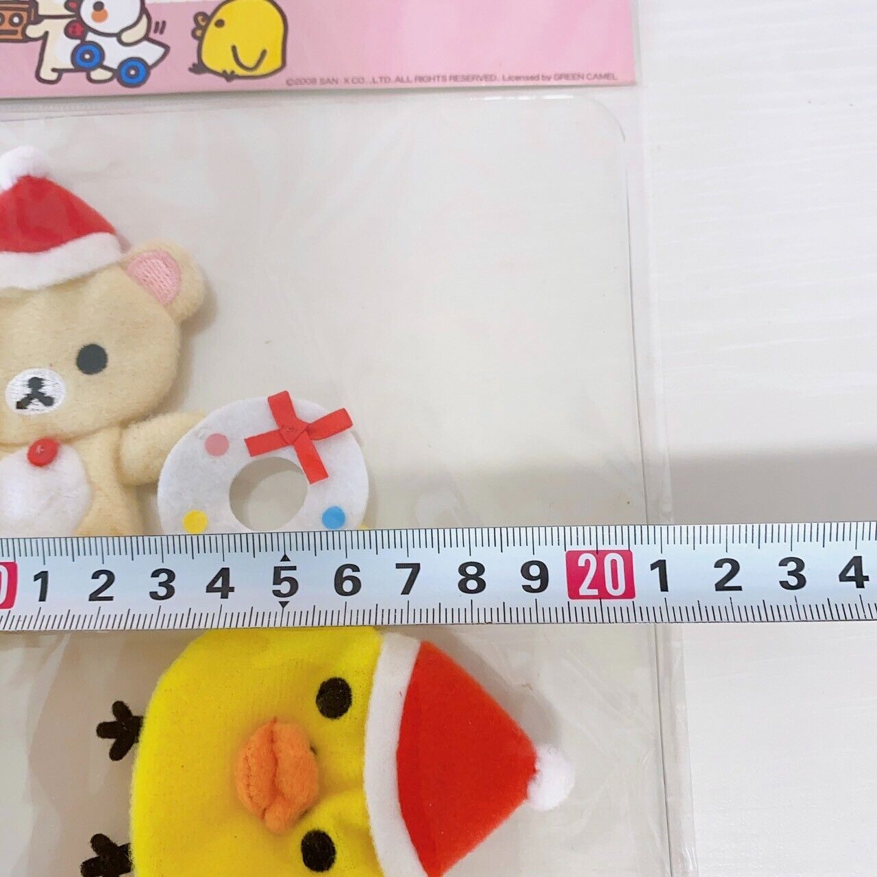 Rilakkuma Korilakkuma Kiiroitori SanX Garland Xmas Christmas Santa Claus Bear