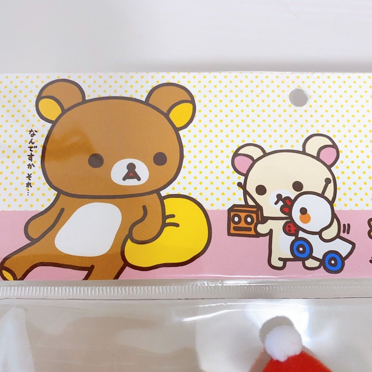 Rilakkuma Korilakkuma Kiiroitori SanX Garland Xmas Christmas Santa Claus Bear