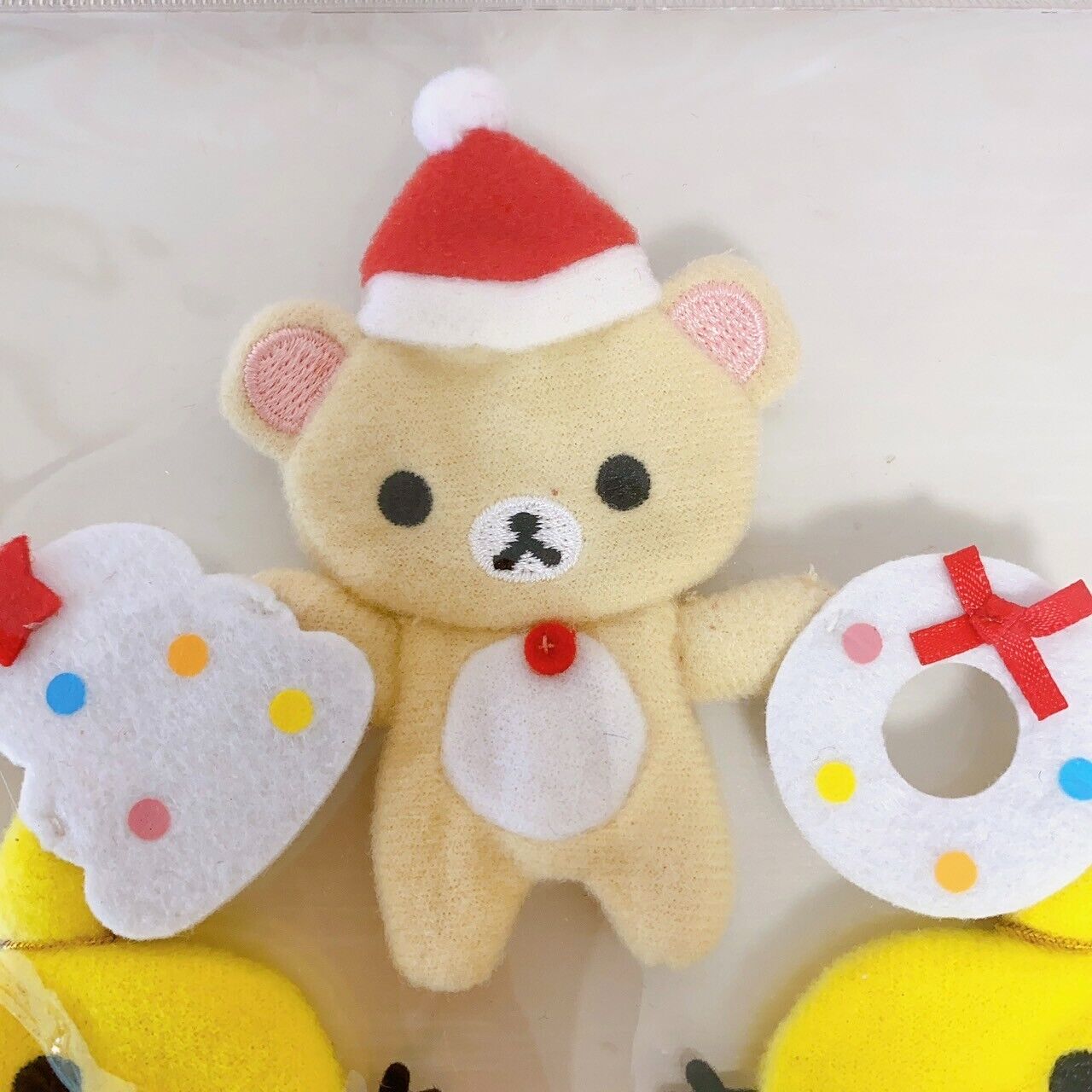 Rilakkuma Korilakkuma Kiiroitori SanX Garland Xmas Christmas Santa Claus Bear