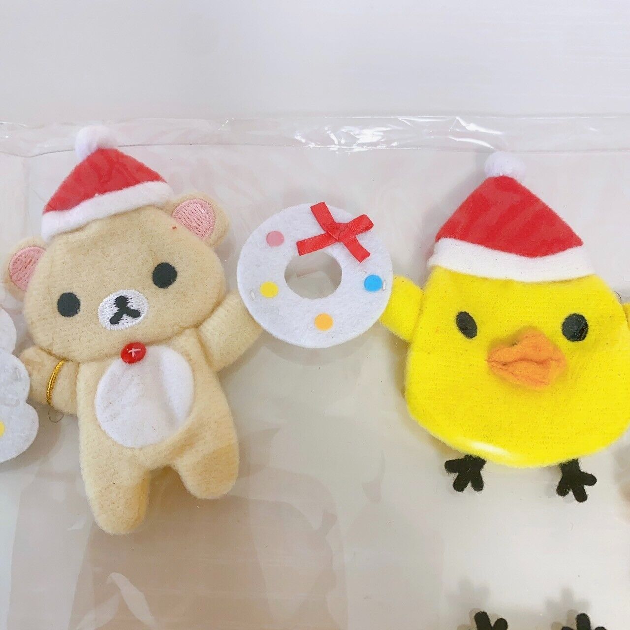 Rilakkuma Korilakkuma Kiiroitori SanX Garland Xmas Christmas Santa Claus Bear