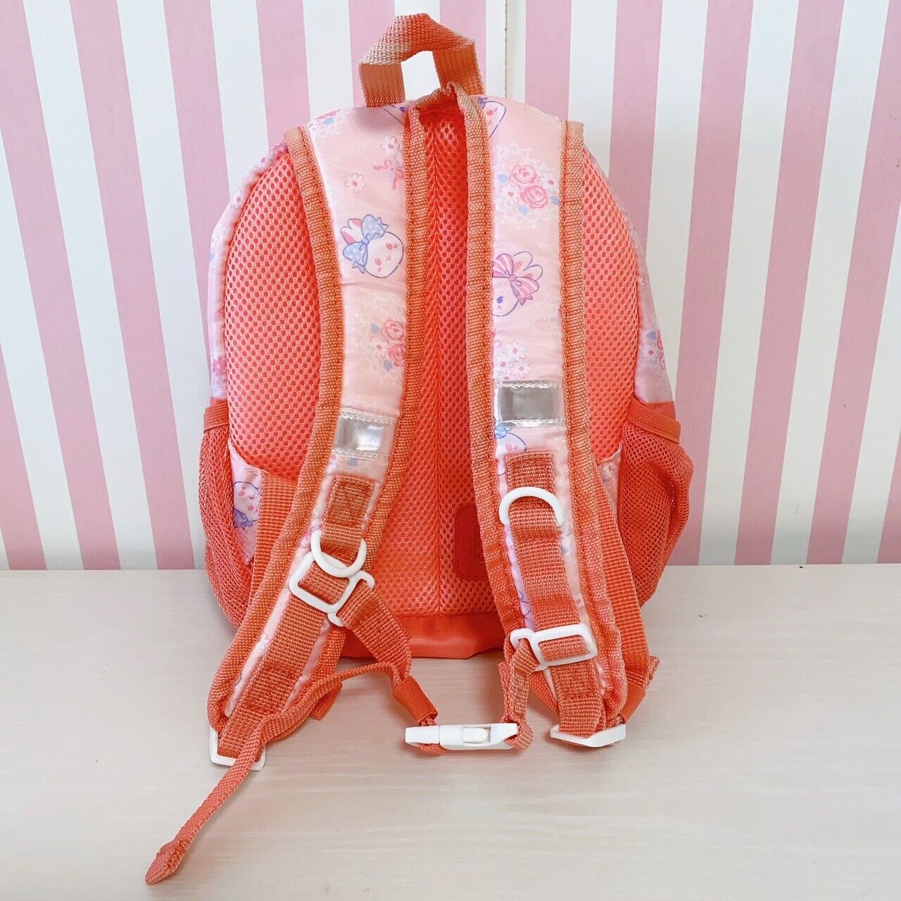 Mother Garden Usamomo Rucksack Backpack School Bag Pink Pink Ribbon Rabbit Kids