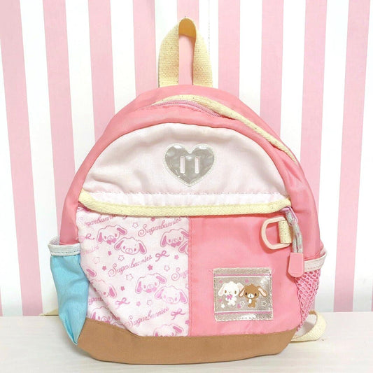 Sanrio Sugar Bunnies Backpack Rucksack Bag School Rabbit Pink Ribbon Character