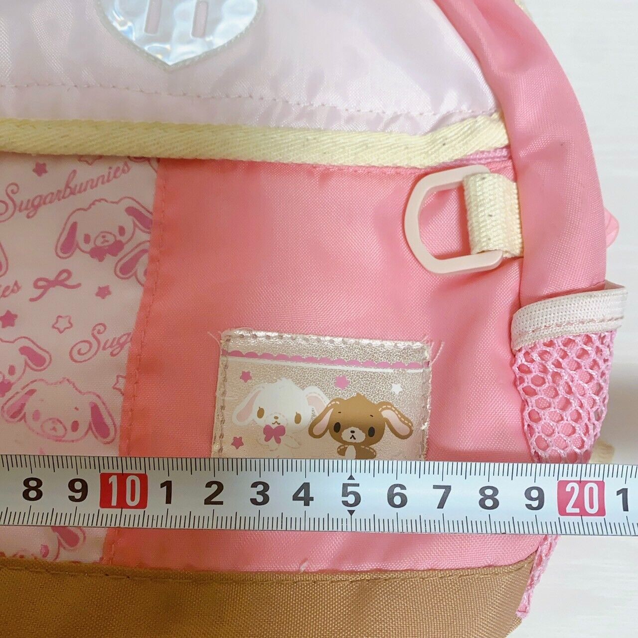 Sanrio Sugar Bunnies Backpack Rucksack Bag School Rabbit Pink Ribbon Character